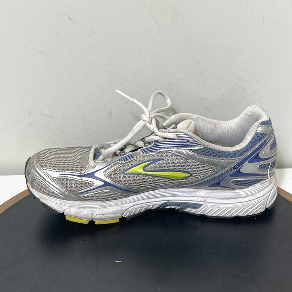 Brooks Silver and Blue Athletic Shoes - Picture 9 of 14
